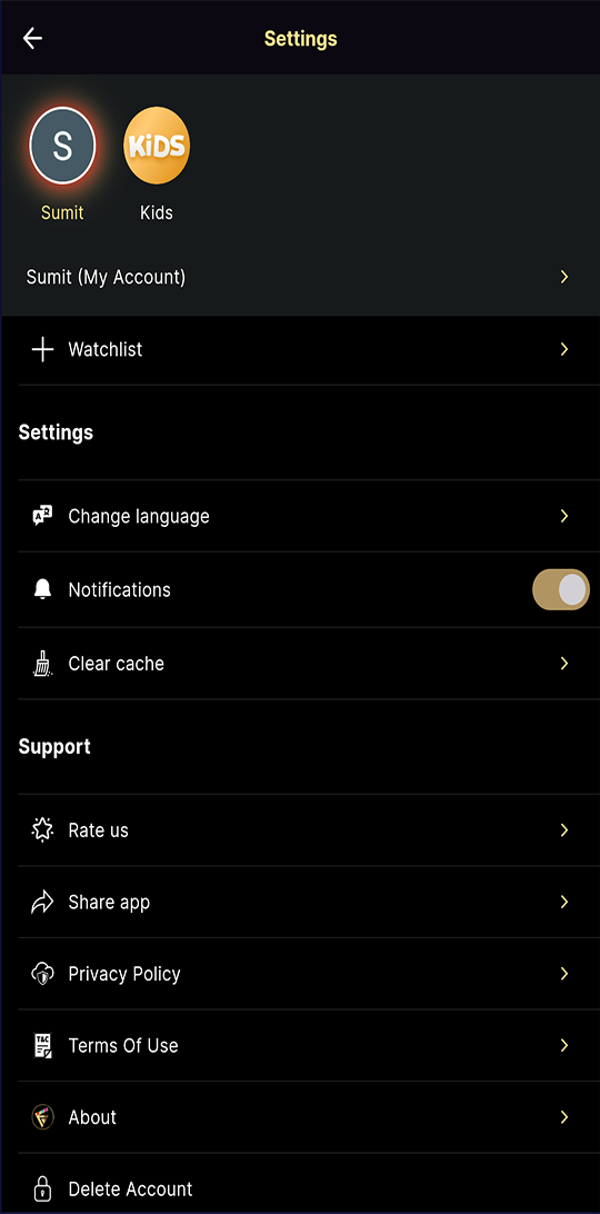 App screenshot 6